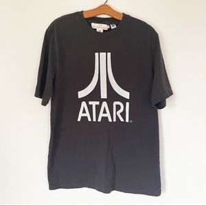 Black Atari L.O.G.G. H&M Graphic T-shirt Size M